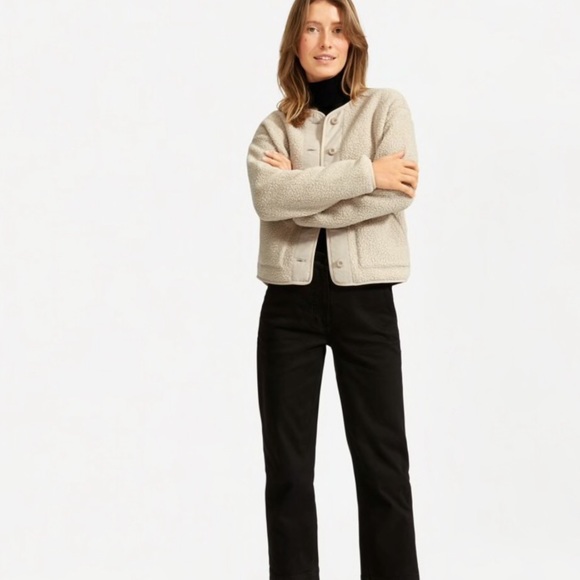Everlane Jackets & Coats Everlane Renew Teddy Fleece Liner In